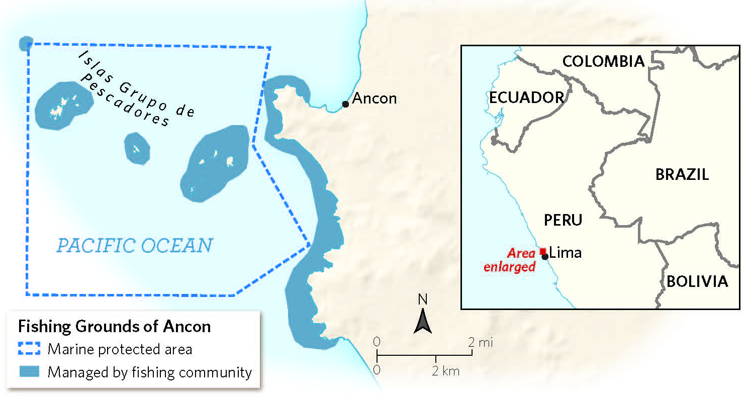 a map shows the tip of South Florida and the Keys, with dots marking coral nurseries